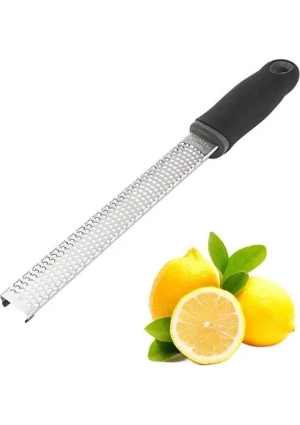 Stil 2 Paslanmaz Çelik Limon Narenciye Zester Çok Kullanımlı Peynir Baharat Rende Zester Kolay Kullanım Sebze Dilimleme Zester Mutfak Aletleri Için (Yurt Dışından) fırsatları