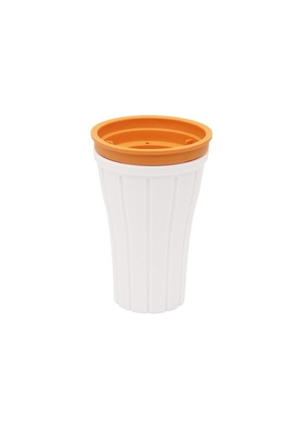 Portakal Tutam Buz Bardağı Hızlı Dondurulmuş Bardak Ev Yapımı Slush ve Shake Makinesi Dondurma Makinesi (Yurt Dışından)