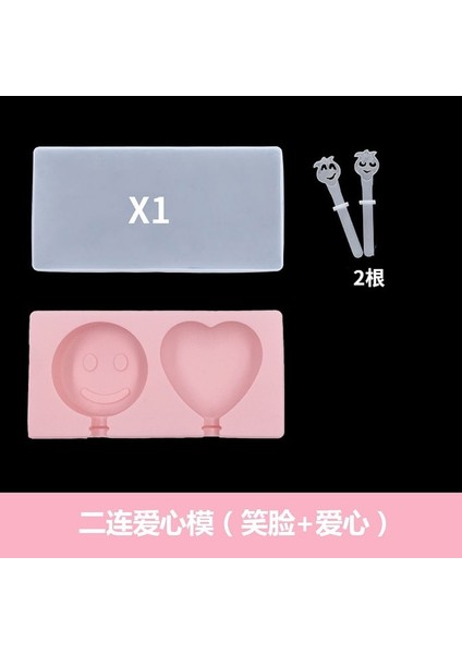 Mavi Silikon Dondurma Kalıp Sevimli Dıy Çikolata Tatlı Popsicle Kalıpları Makinesi Çocuk Ev Yapımı Dondurma Kalıp Mutfak Alet (Yurt Dışından)