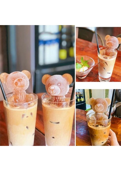 Yay Ayı Silikon Buz Küpü Kalıp Çikolata Sabunu Dıy Dondurma Kahve Içecek Suyu Ayı ve Köpek Şekli Çikolata Makinesi Aracı (Yurt Dışından) fiyatları