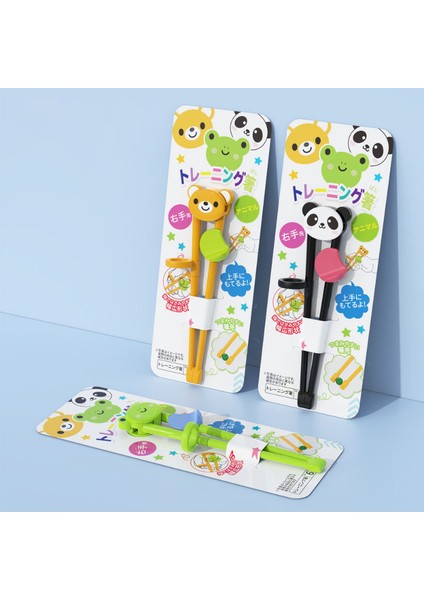 1pc-Bear-Pink-Xıong Yemek Çubukları Çocuklar Için Yeni Başlayanlar Karikatür Hayvan Ilköğretim Öğrenme Çubuklarını Sofra Eğitimi Gıda Güvenliği (Yurt Dışından) fiyatları