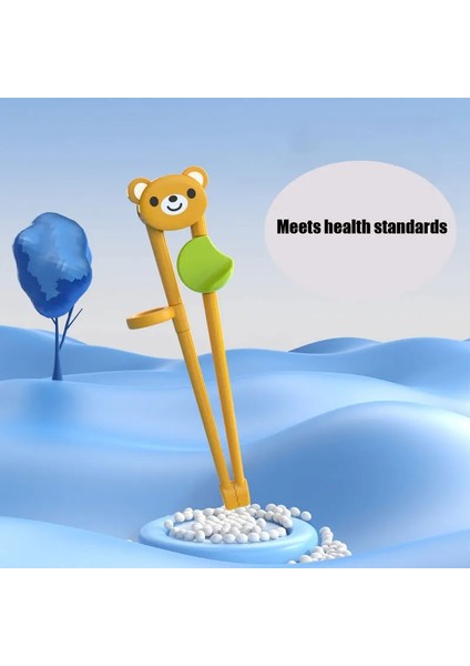 1pc-Bear-Pink-Xıong Yemek Çubukları Çocuklar Için Yeni Başlayanlar Karikatür Hayvan Ilköğretim Öğrenme Çubuklarını Sofra Eğitimi Gıda Güvenliği (Yurt Dışından) indirimleri