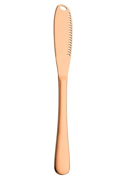 Rosegold Paslanmaz Çelik Tereyağı Bıçağı Serpme Dilimleme Peynir Tatlı Reçel Krema Tatlı (Yurt Dışından)