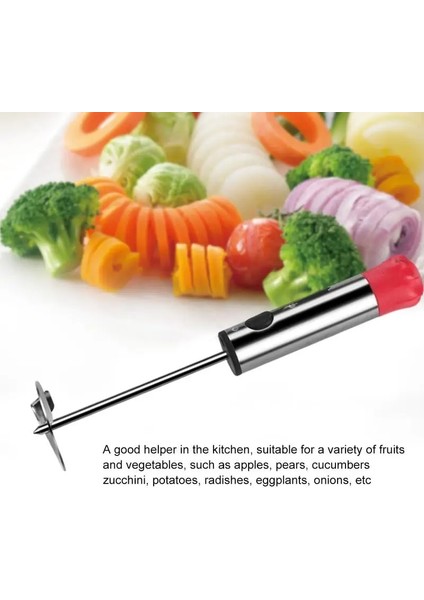 Meyve Oyacağı Sökücü Meyve Oyacağı ve Sebze Spiralizer Paslanmaz Çelik Acı Biber Kabak Salatalık Sebze Patlıcan Patates (Yurt Dışından) fırsatları