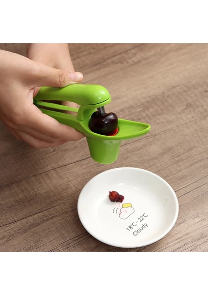 Açık Yeşil Mutfak Aksesuarları Alet Araçları Kiraz Çekirdeği Temizleme Zeytin Çekirdeği Sökücü Meyve Çekirdeği Gadget Çekirdeksiz Meyve Accessori Kolay (Yurt Dışından) fiyatları