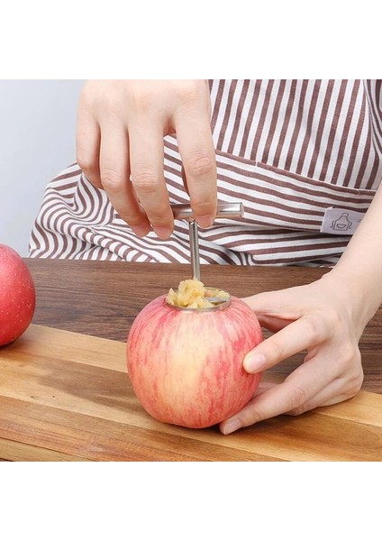 S ve L Çok Fonksiyonlu Keskin Paslanmaz Çelik Elma Çekirdeği Karot Kesici Meyve Çekirdeği Pitter Sökücü Ayırıcı Mutfak Aksesuarları Alet (Yurt Dışından)