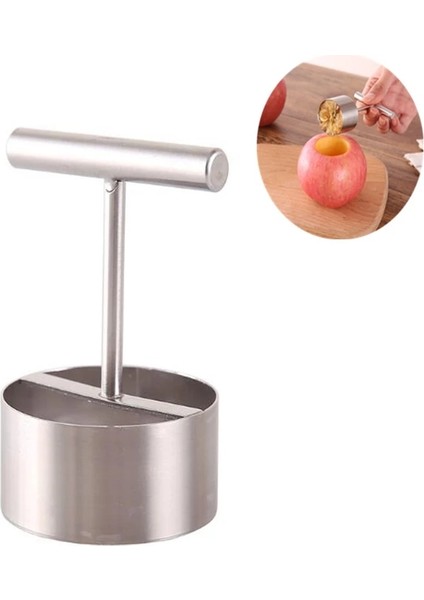 S ve L Çok Fonksiyonlu Keskin Paslanmaz Çelik Elma Çekirdeği Karot Kesici Meyve Çekirdeği Pitter Sökücü Ayırıcı Mutfak Aksesuarları Alet (Yurt Dışından) modelleri