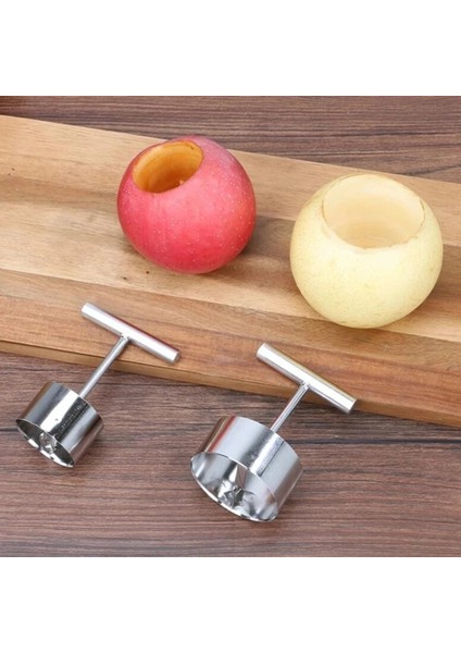 S ve L Çok Fonksiyonlu Keskin Paslanmaz Çelik Elma Çekirdeği Karot Kesici Meyve Çekirdeği Pitter Sökücü Ayırıcı Mutfak Aksesuarları Alet (Yurt Dışından) fırsatları