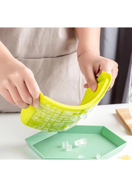 Mavi Oımg 160 Izgaralar Mini Silikon Buz Küpleri Katlanabilir Buz Kalıp Tepsisi Küçük Kare Kalıp Gıda Sınıfı Meyve Yapımcısı Bar Parti Puding Aracı (Yurt Dışından) modelleri