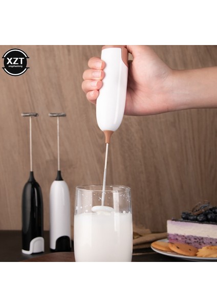 B Elektrikli Süt Köpürtücü Mutfak Içecekleri Köpürtücü Çırpma Mikser Karıştırıcı Kahve Cappuccino Kreması Çırpma Köpüklü Karışım Bıyık Yumurta Çırpıcı (Yurt Dışından) modelleri