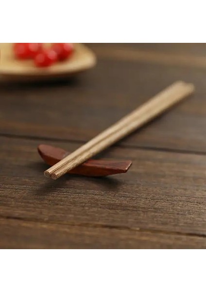 Stil 10 Günlük Tavuk Kanadı Ahşap Çubuklar Lakesiz ve Balmumusuz Japon Otel Ev Maun Çubukları 10 Çift Set (Yurt Dışından)