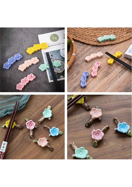 D 1 Adet Seramik Sakura Çiçekleri Çubuklarını Tutucu Kaşık Çatal Çubuk Dinlenme Standı Mutfak Gereçleri Sofra Yemek Masası Dekorasyon (Yurt Dışından) fiyatları