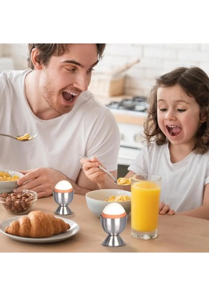 Yumurta Tutucu Yumuşak Haşlanmış Yumurta Tutucu Paslanmaz Çelik Yumurtalık Tutucu Sağlam Tabanlı Yaratıcı Yumurta Tokmağı Kesici Mutfak Aletleri Aksesuarları (Yurt Dışından) fırsatları