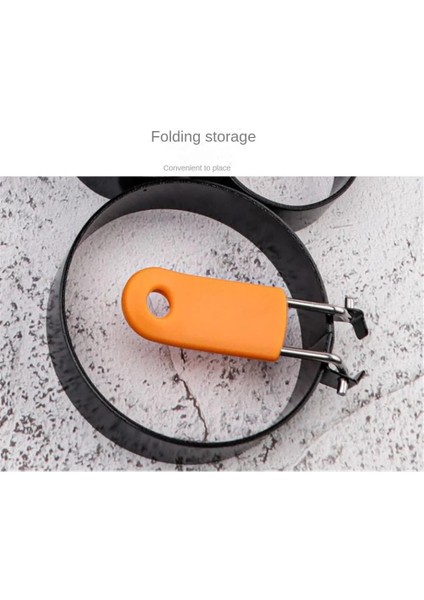 09 Yumurta Daire Güzel Yapışmaz Tencere Metal Saplı Yüksek Sıcaklık Dayanımı Kızarmış Yumurta Kalıp Yumurta Fritöz Kalp Şeklinde Kalıp (Yurt Dışından) fiyatları