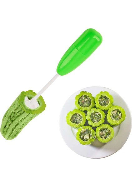 Açık Yeşil Kabak ve Patlıcan Oyma Domates Çekirdeği Sökücü Meyve Çekirdek Kesici Farklı Boyutta Turuncu Sebze Spiral Tohum Aletleri (Yurt Dışından) indirimleri