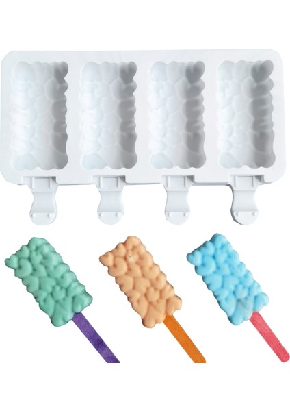 Beyaz Dondurma Kalıp Silikon Kalıp Dıy Kalp Dondurma Yaratıcı Pasta Kalıp Dondurma Makineleri Çikolata Kalıp Popsicle Kalıp (Yurt Dışından) fiyatları