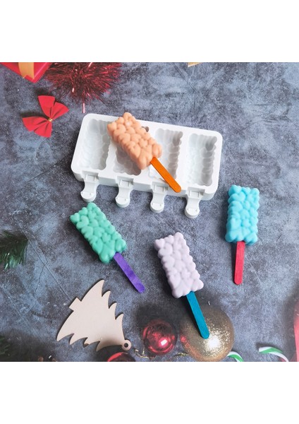 Beyaz Dondurma Kalıp Silikon Kalıp Dıy Kalp Dondurma Yaratıcı Pasta Kalıp Dondurma Makineleri Çikolata Kalıp Popsicle Kalıp (Yurt Dışından) fırsatları