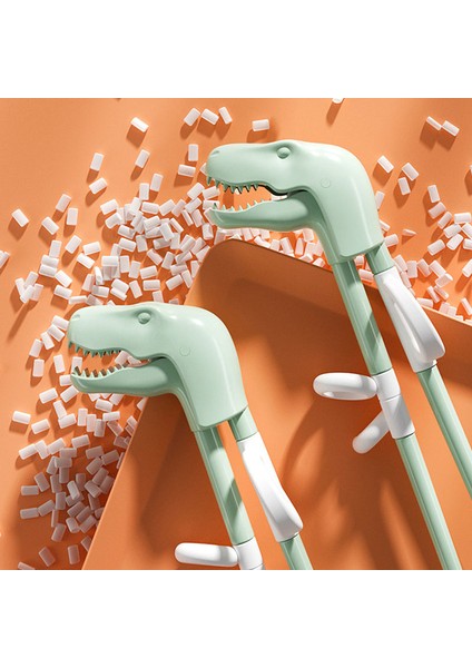 Mavi Kaymaz Dinozor Çubuklarını Karikatür Çocuklar Elastik Eğitim Çubuklarını Bebek Öğrenme Çubuklarını Ev Kaymaz Çubuklarını Yeni (Yurt Dışından) indirimleri