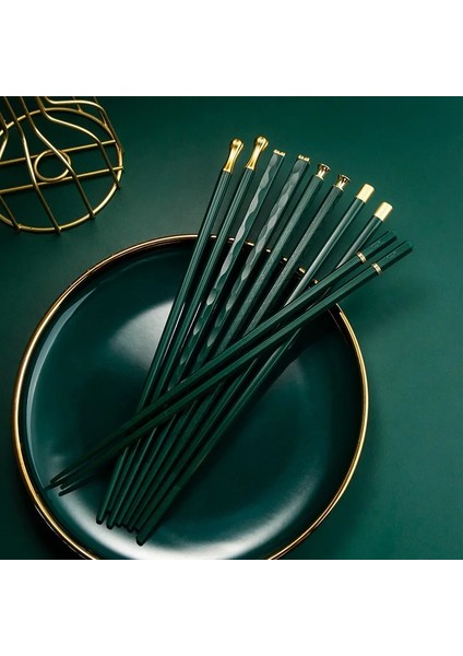 5 Çift Katong 5 Çift Yüksek Kaliteli Japon Kaymaz Çubuklarını Kore Ev Otel Restoran Suşi Çubuklarını Için Taşınabilir Sağlıklı Gıda Çubuğu (Yurt Dışından) fırsatları