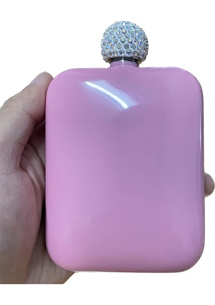 Huni 6 Oz Kadın Cep Şişesi Elmas Paslanmaz Çelik Şişe Alkol Için Taşınabilir Küçük Viski Şarap Şişesi Hediye Kadınlar Için (Yurt Dışından) fırsatları