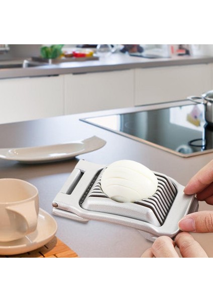 Çok Fonksiyonlu Yumurta Kesici Paslanmaz Çelik Yumurta Dilimleme Kaynatın Yumurta Kesici Splitter Bölücüler Mutfak Alet Ev Aksesuarları (Yurt Dışından) modelleri