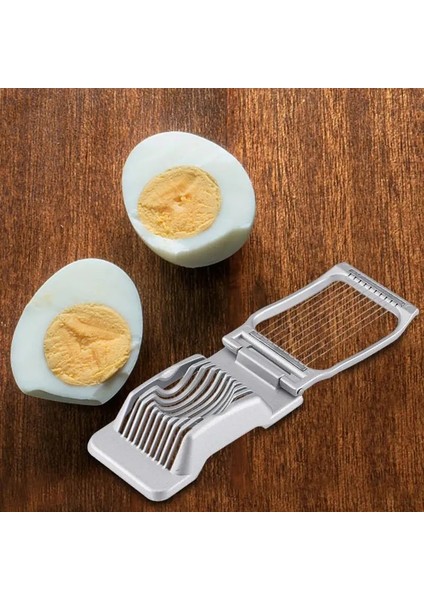 Çok Fonksiyonlu Yumurta Kesici Paslanmaz Çelik Yumurta Dilimleme Kaynatın Yumurta Kesici Splitter Bölücüler Mutfak Alet Ev Aksesuarları (Yurt Dışından) fırsatları