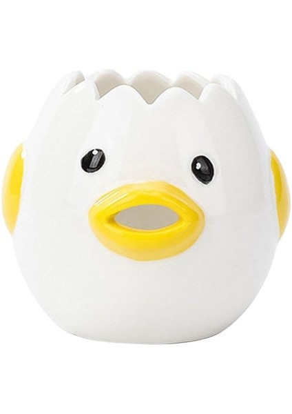 Sarı Güzel Karikatür Tavuk Seramik Yumurta Beyaz Ayırıcı Sarısı Bölücüler Mutfak Aracı (Yurt Dışından)