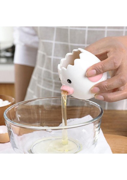 Sarı Güzel Karikatür Tavuk Seramik Yumurta Beyaz Ayırıcı Sarısı Bölücüler Mutfak Aracı (Yurt Dışından) modelleri