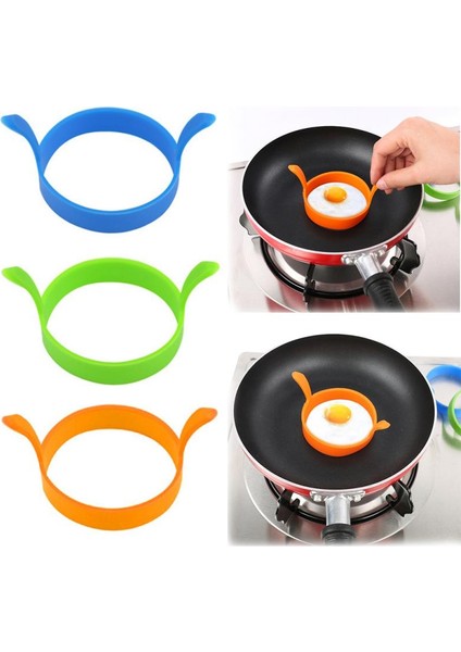 Turuncu 1 Adet Gıda Sınıfı Silikon Kahvaltı Omlet Halkası Kızarmış Yumurta Kalıp Yumurta Halkası Gözleme Pişirme Dıy Aracı Kızartma Yumurta Kalıpları Mutfak Aracı (Yurt Dışından) modelleri