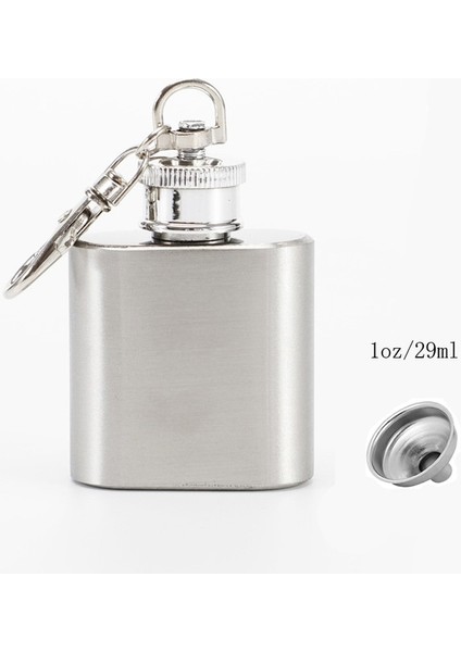 1 Oz Paslanmaz Çelik Cep Şişesi Hediye Seti Huni Cep ile Alkol Viski Cep Şişesi Vidalı Kapak Likör Açık Aksesuarları 1-10 Oz (Yurt Dışından) fiyatları