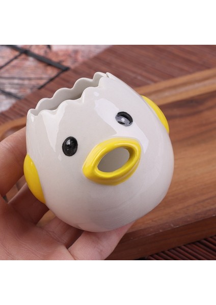 Pembe Yaratıcı Seramik Yumurta Bölücüler Yumurta Sarısı Ayırıcı Araçları Pişirme Için Mutfak Alet Aracı Otomatik Ayırma Civciv Yumurta Bölücü (Yurt Dışından) modelleri