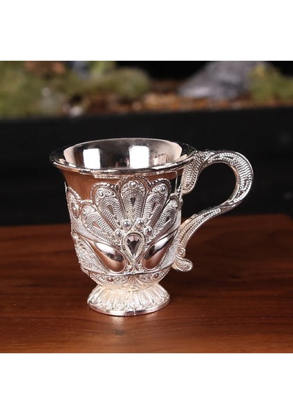 Stil 3 Şarap Bardağı Kadeh Alüminyum Alaşım Sahte Antika Retro Oyma Kadeh Masa Süsü Kokteyl Bardağı Viski Bardağı Parti Bar Drinkware (Yurt Dışından) fırsatları