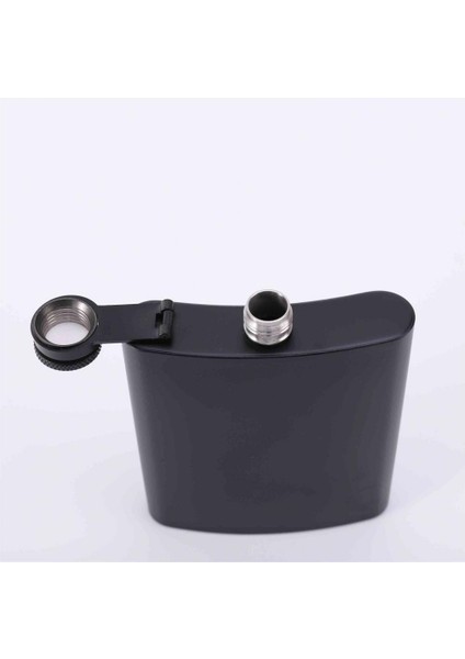 M 6/7/8 Oz Taşınabilir Likör Şişesi Paslanmaz Çelik Cep Şişesi Mat Siyah Şarap Viski Şişesi Flagon Petaca Alkol Фляжка Для Алкоголя (Yurt Dışından) modelleri