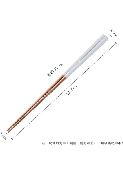 Beyaz Rosegold Metal Suşi Yemek Çubukları 304 Paslanmaz Çelik Yeniden Kullanılabilir Yemek Çubukları Yemek Takımı Titanyum Altın Güvenli Çubuklar Çin Yemek Çubukları (Yurt Dışından)