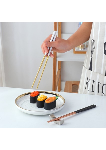 Beyaz Rosegold Metal Suşi Yemek Çubukları 304 Paslanmaz Çelik Yeniden Kullanılabilir Yemek Çubukları Yemek Takımı Titanyum Altın Güvenli Çubuklar Çin Yemek Çubukları (Yurt Dışından) modelleri