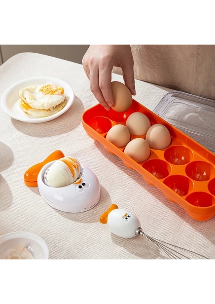 Yumurta Kabı Joie Eggy Mutfak Aletleri Yumurta Çırpıcıları Ezici Yumurta Bölücüler Sarısı Filtresi Silikon Halka Mikrodalga Yumurta Pişirici Tava Spatula Yumurta Araçları (Yurt Dışından)
