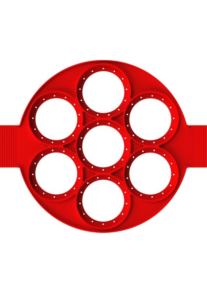 Siyah Silikon Gözleme Yapımcısı Çoklu Şekiller 7 Delik Yapışmaz Pişirme Kalıp Halkası Kızarmış Yumurta Kalıpları Aile Pişirme Mutfak Aletleri Için (Yurt Dışından) fiyatları