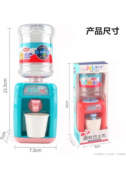 1162B-TAVŞAN Kırmızı Mini Su Sebili Simülasyon Aletleri Çocuklar Için Sevimli Ördek Tavşan LED Su Soğutucu Suyu Yapımcısı Makinesi ile Içme Çeşmesi (Yurt Dışından) indirimleri