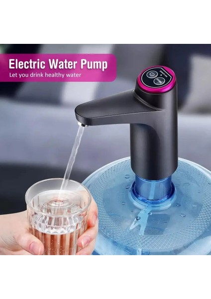 Yeşil Otomatik Su Sebili Elektrikli Su Pompası USB Şarj Edilebilir Mutfak Pompası Elektrikli Su Içme Şişesi Ofis Dağıtıcı N6J7 (Yurt Dışından) fiyatları