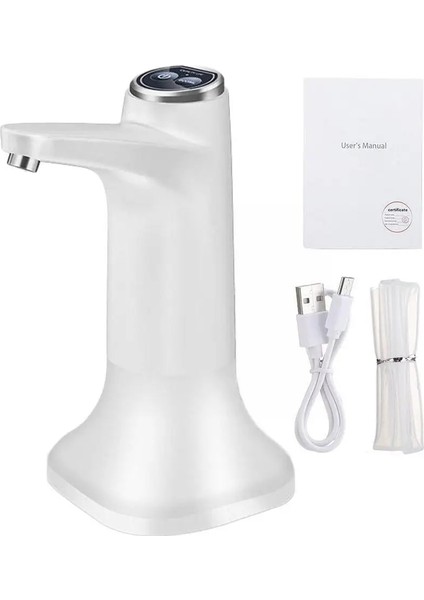 Yeşil Otomatik Su Sebili Elektrikli Su Pompası USB Şarj Edilebilir Mutfak Pompası Elektrikli Su Içme Şişesi Ofis Dağıtıcı N6J7 (Yurt Dışından) modelleri