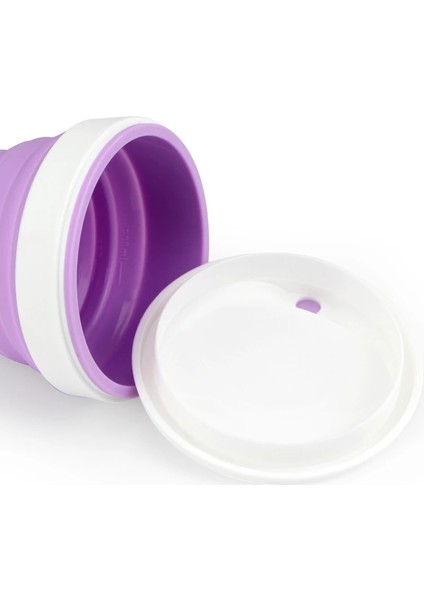 Açık Yeşil 350ML Katlanır Silikon Bardak 350ML Gıda Sınıfı Fda Ücretsiz Taşınabilir Katlanabilir Süt Su Bardakları Açık Havada Seyahat Bpa Ücretsiz Katlanabilir Kahve Kupası (Yurt Dışından)