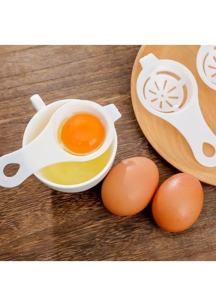 5 Adet Yumurta Beyazı Sarısı Ayırıcı Çok Fonksiyonlu Yumurta Sıvı Filtresi Basit Kullanışlı Yumurta Beyaz Bölücüler Pişirme Aksesuarları Mutfak Aracı (Yurt Dışından)