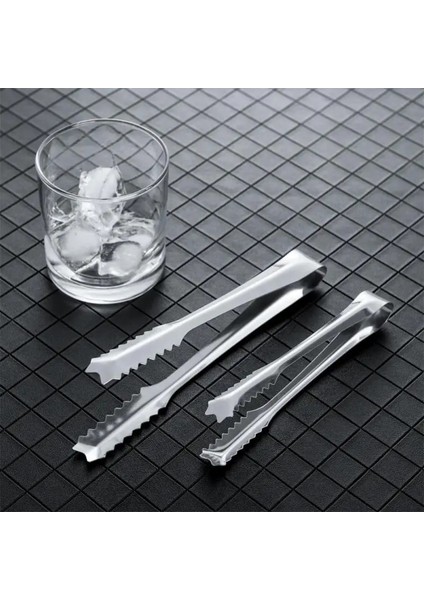 15CM 10 Adet 5/8/10 Adet Tarak Şekli Buz Kapanı Pratik Yüksek Kaliteli Bar Tutucu Uygun Düşmeye Dayanıklı Buz Klip Paslanmaz Çelik (Yurt Dışından)