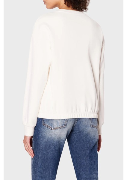 Pamuklu Regular Fit Bisiklet Yaka Sweat Kadın Sweat 6RYM70 Yjbrz 1130 fiyatları