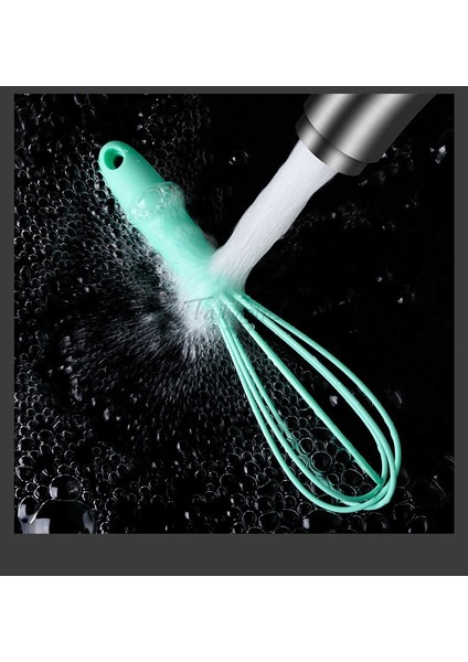 Yeşil 6 Inç Paslanmaz Çelik Silikon Çırpma Manuel Yumurta Çırpıcı Süt Köpürtücü Çırpma Mikser Mutfak Aksesuarları Pişirme Pişirme Aletleri (Yurt Dışından) indirimleri