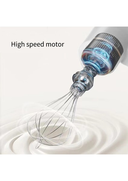 Yükseltme Beyaz 3 Hız Elektrikli Mikser Ev Taşınabilir Gıda Blender Mutfak Yumurta Süt Köpürtücü Kek Yumurta Çırpıcı El Pişirme Yoğurma Mikseri (Yurt Dışından)