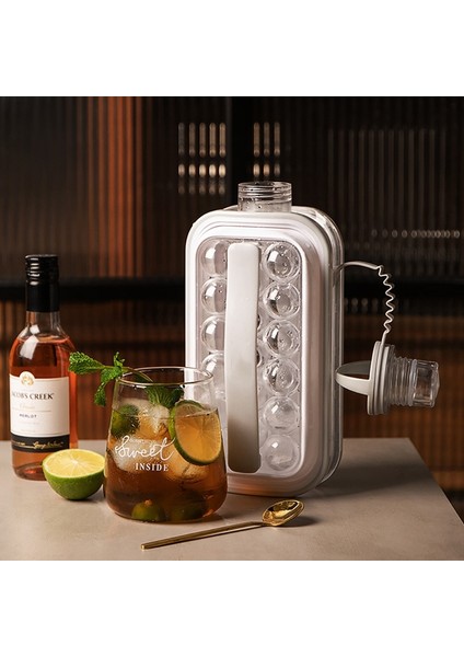 Gri Buz Topu Makinesi Su Isıtıcısı Buz Yapıcı Kalıp Kapaklı Küp Kalıp Kübik Yapımcıları Konteyner Bar Mutfak Aracı Buz Hokeyi Kabarcık Buz Yapıcı (Yurt Dışından) modelleri