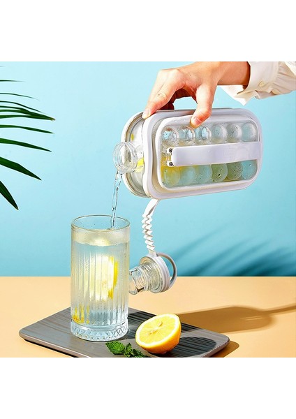 Gri Buz Topu Makinesi Su Isıtıcısı Buz Yapıcı Kalıp Kapaklı Küp Kalıp Kübik Yapımcıları Konteyner Bar Mutfak Aracı Buz Hokeyi Kabarcık Buz Yapıcı (Yurt Dışından) indirimleri