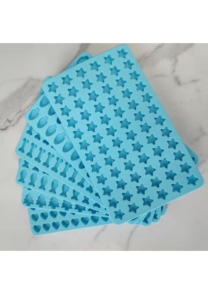 E Dondurma Çikolata Kalıp Fudge Ice Cube Silikon Kalıp Yıldız Havuç Noel Ağacı Kemikleri Aşk Balık Kalıp (Yurt Dışından) fiyatları