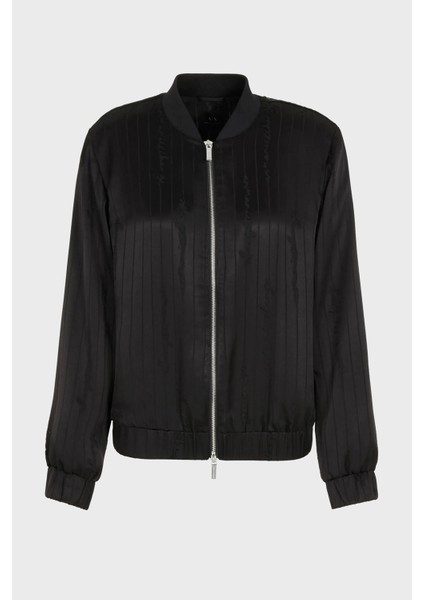 Regular Fit Kolej Yaka Saten Bomber Ceket Bayan Ceket 6RYB10 YN2KZ 02EL